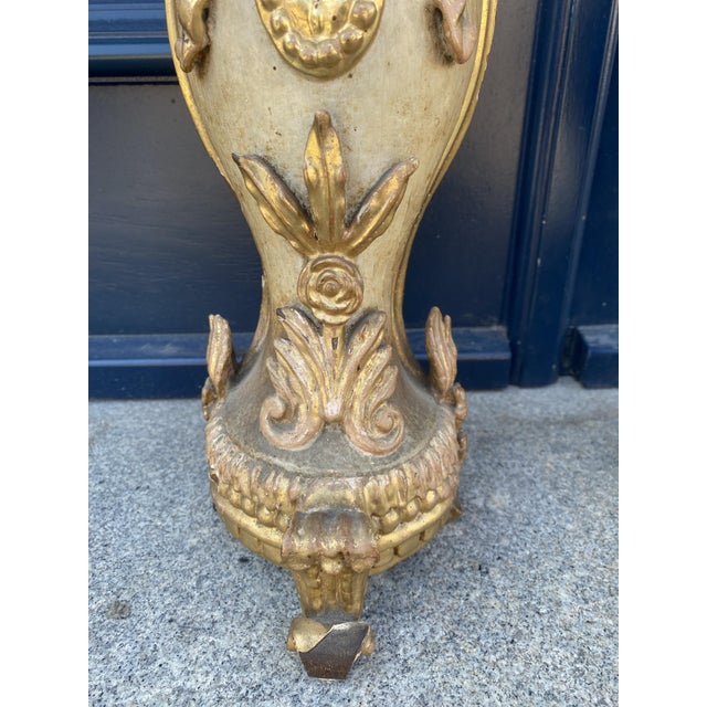 19th Century Ornaments in Chestnut, Set of 2 For Sale - Image 9 of 18