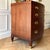 Vintage White Fine Furniture Bow Front Bachelor Chest | Dresser | Federal Style For Sale In Raleigh - Image 6 of 11