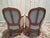 Wood Louis XV Style Bergère Armchairs in Silk, Set of 2 For Sale - Image 7 of 9