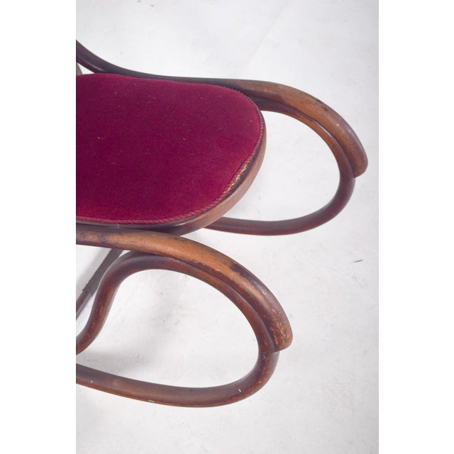 English Rocking Chair, 1890s For Sale - Image 9 of 11
