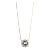 Syna Rose Gold Rock Crystal Necklace For Sale