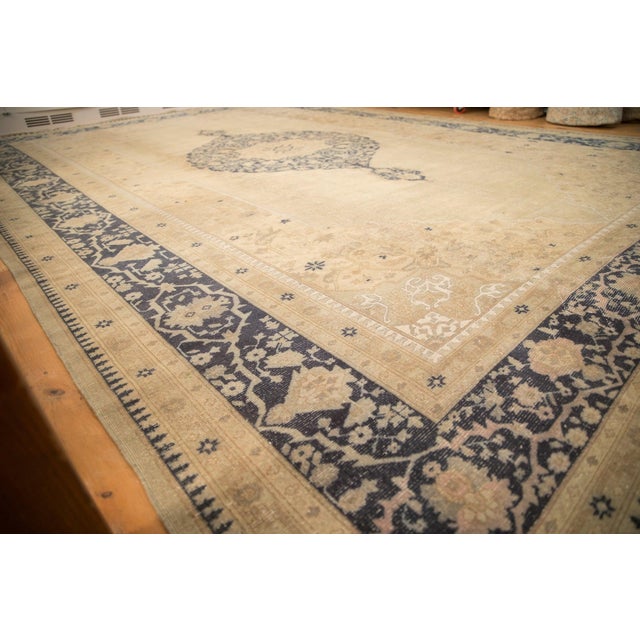 Traditional Vintage Distressed Oushak Carpet - 11'11" x 16'11" For Sale - Image 3 of 12