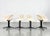 Eames Mid Century Eames for Herman Miller “La Fonda” Parchment Fiberglass Arm & Side Chairs - Set of 4 For Sale - Image 4 of 13