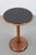 Art Deco Oak Pedestal Table with Glass Top, Former Czechoslovakia, 1930s For Sale - Image 3 of 9
