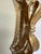 Tirinnanzi Italy Hand Painted Floral Gold Trim Bow Handles Serving Tray For Sale - Image 14 of 15