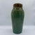 1910s Antique Early Fulper Arts & Crafts Moss Green Drip Glaze Vase – Signed Oval Mark, c.1915 For Sale - Image 5 of 7