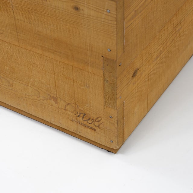 Trunk by Mario Ceroli for Poltronova, Italy, 1970s For Sale - Image 6 of 12