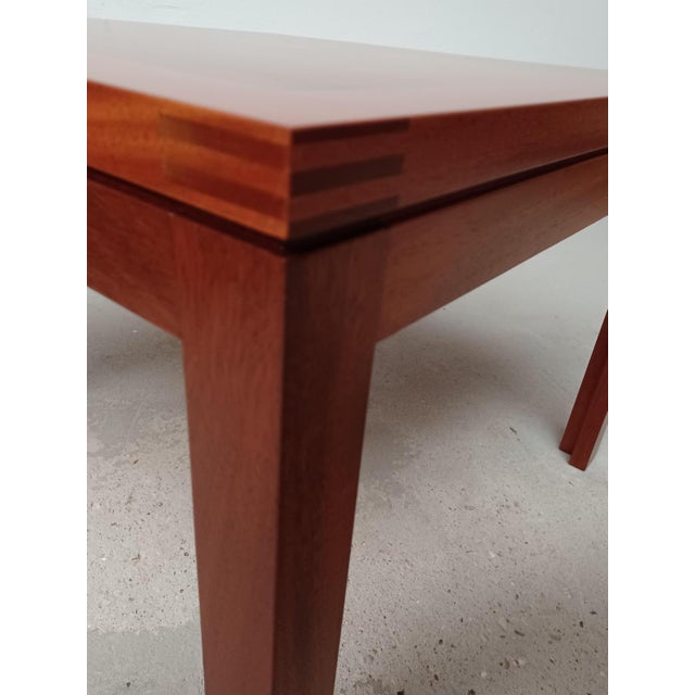 Fully Restored Danish Mahogany Side Table, 1970s For Sale - Image 4 of 5