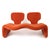 Djinn 2-Seater Bench attributed to Olivier Mourgue for Airborne, 1965 For Sale - Image 6 of 6