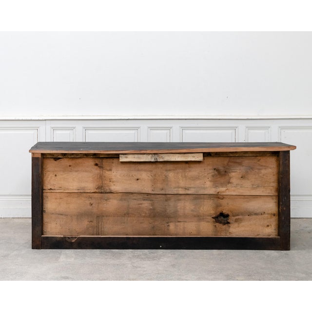 19th Century Primitive Chest of Drawers in Oak For Sale - Image 15 of 16