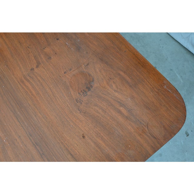 This old Rattan coffee table needs some love! The base if very sound and looks quite good for over 66 years old but the...