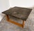 Charcoal Vintage Belgian Slate and Oak Coffee Table, 1970s For Sale - Image 8 of 11