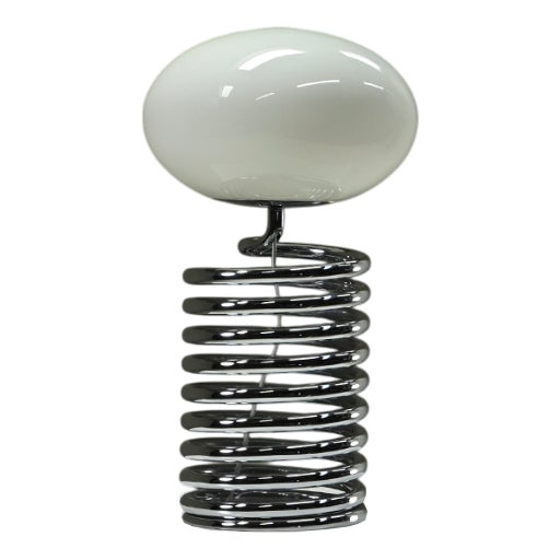 Spring Table Lamp by Ingo Maurer for Design M, 1960s For Sale