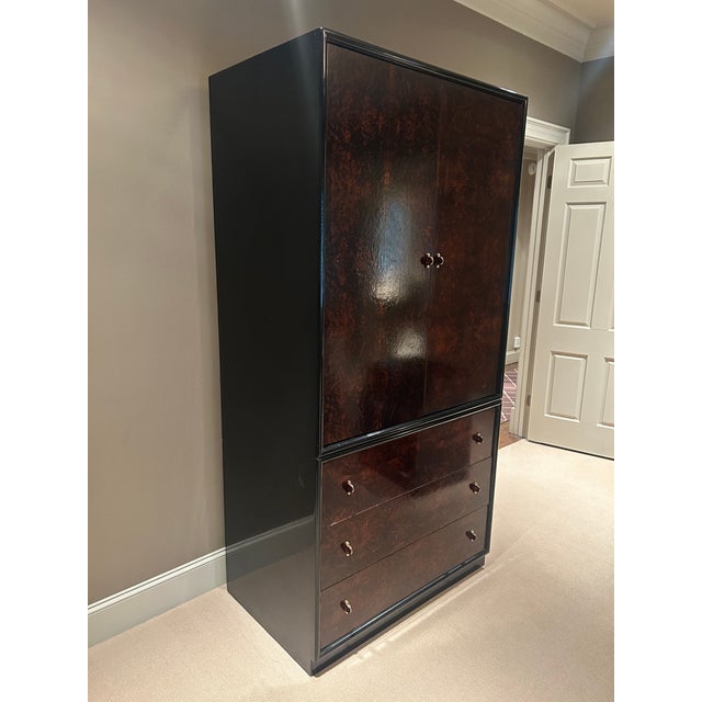 1980s 1980s Henredon Scene Three Armoire (Gentleman's Chest), Attributed For Sale - Image 5 of 9
