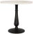 Not Yet Made - Made To Order NOIR Cobus Side Table in Black Metal with White Stone For Sale - Image 5 of 5