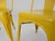 Tolix Tolix Chairs in Yellow Metal by Xavier Pauchard, 1970s, Set of 2 For Sale - Image 4 of 11