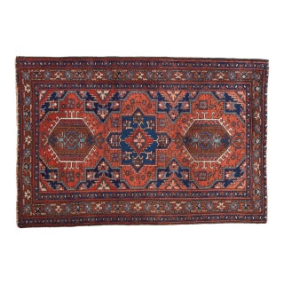 Vintage Karaja Rug - 3'4" x 4'11" For Sale
