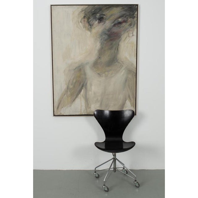 Abstract Portrait, 1967, Painting on Board, Framed For Sale - Image 11 of 11