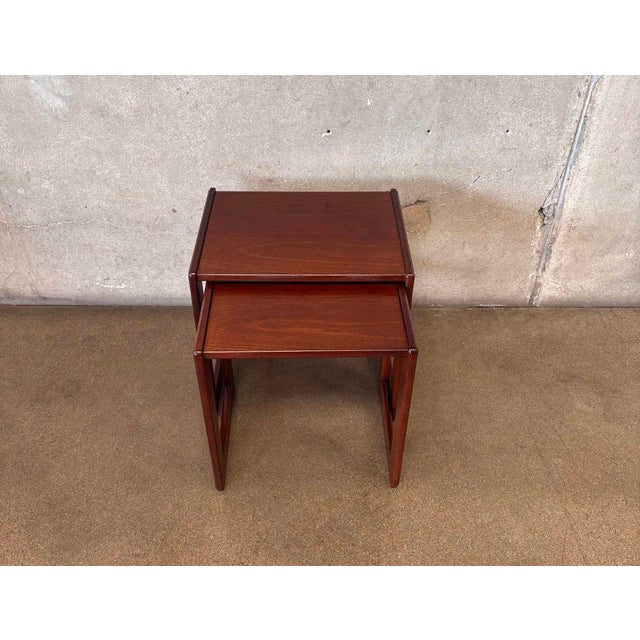 1970s Vintage G -Plan Nesting Tables For Sale - Image 5 of 7
