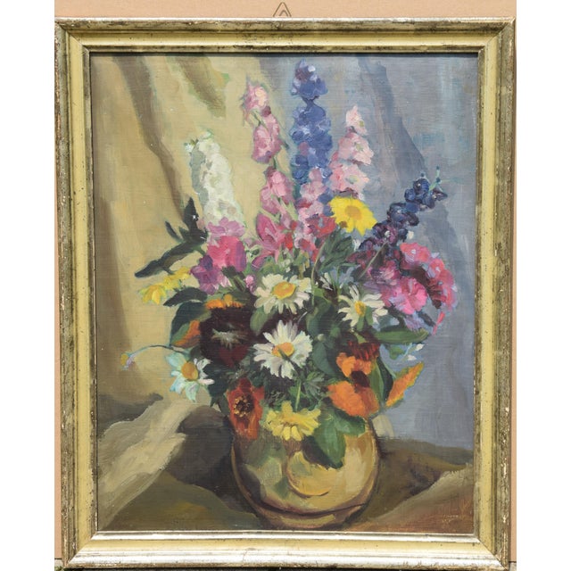 Kurt Lauber 1893 Bremen – 1971 Haar near Munich Untitled [Still Life with Wildflowers] Oil on cardboard, framed Unsigned,...