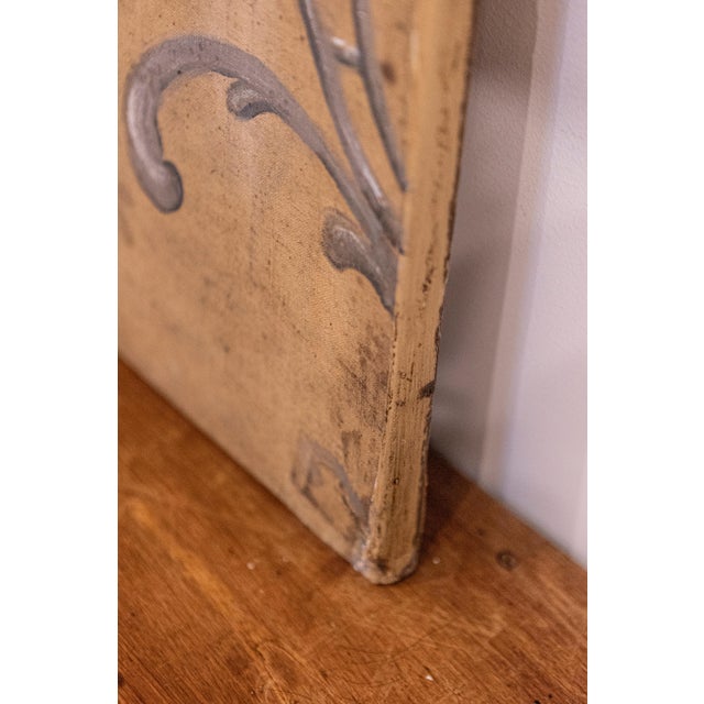 French 18th Century Hand-Painted Pastoral Panels with Fruit Vases and Birds - A Pair For Sale - Image 12 of 12