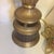 Beautiful brass lamp by Chapman in excellent condition with original patina. A very heavy solid lamp that would be at home...