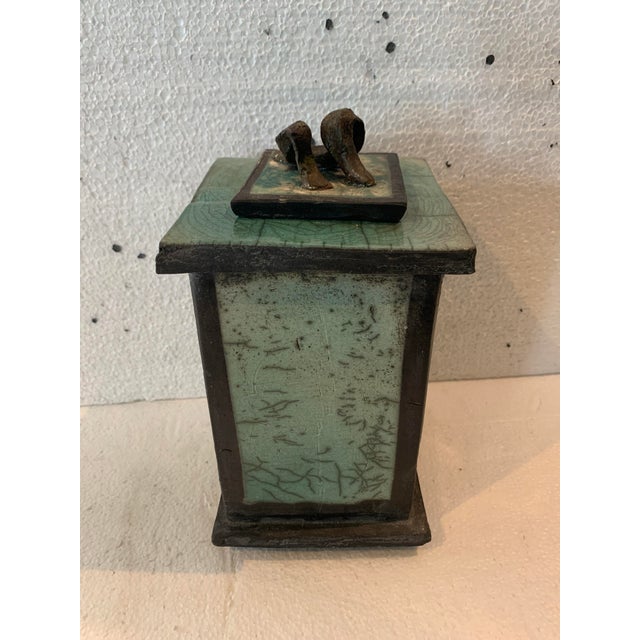 Rectangular Box in Glazed Ceramic by J Gallart For Sale - Image 6 of 12