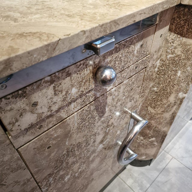 Art Deco Period Marble Sideboard, 1940s For Sale - Image 17 of 18