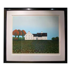 Autumn Afternoon, Ted Jeremenko Screenprint, Signed and Numbered in Pencil