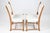 Henning Kjaernulf Mid 20th Century 4 Danish Modern Dining Chairs Set For Sale - Image 4 of 9