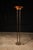 c. 1980s; Jim Bindman for Rainbow Lamp Company - Glendale, CA Sculptural copper torchiere floor lamp designed by Jim...