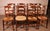 Straw-Seated Cherrywood Chairs, 1970s, Set of 8 For Sale - Image 13 of 13