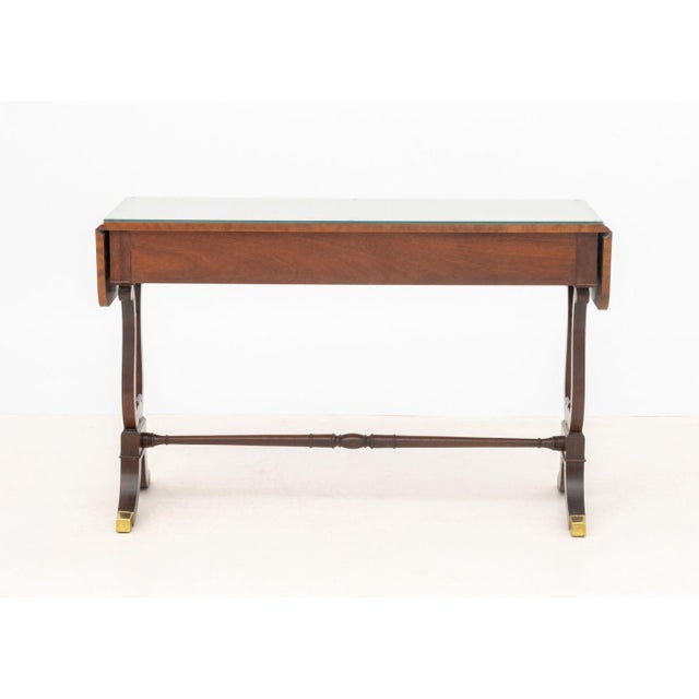 Baker Furniture Mahogany Sofa Table For Sale - Image 12 of 12