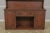 Primitive Country Painted Bench Made Pewter Cabinet For Sale - Image 10 of 13