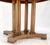 Brown Baker Round Racetrack Single Pedestal Base Two Leave Fruitwood Dining Table For Sale - Image 8 of 11
