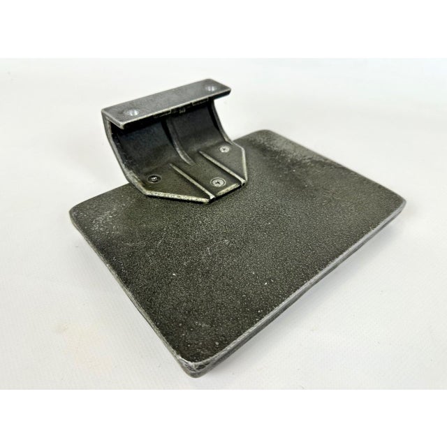 Brutalist Aluminum Push and Pull Alpana Door Handle, 1970s For Sale - Image 6 of 8