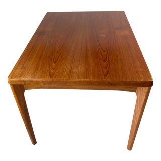 Teak Dining Table attributed to Henning Kjærnulf for Vejle Mobelfabrik For Sale