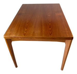 Teak Dining Table attributed to Henning Kjærnulf for Vejle Mobelfabrik