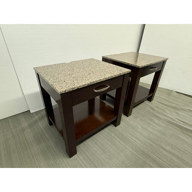 Bermanfalk Bespoke Nightstands, Pair For Sale In San Francisco - Image 6 of 15