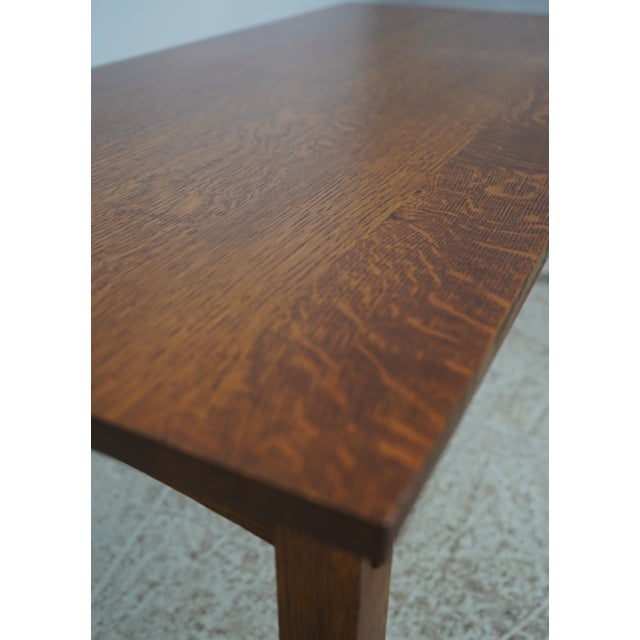 Stickley Mission Oak Rectangular Coffee Table For Sale - Image 9 of 14