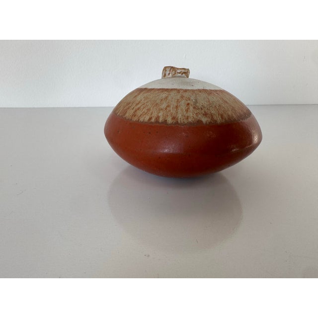 1970s Mid-Century Warren Hullow Isabel Park Studio Art Pottery Vase For Sale - Image 5 of 12