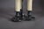 1940s French Bouillotte Lamps in Silvered Metal, 1940s, Set of 2 For Sale - Image 5 of 18