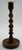 English Early Victorian Oak Barley Twist Candleholders, Set of 2 For Sale - Image 3 of 10
