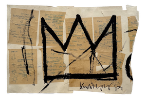 Jean Michel Basquist, Untitled (Crown), Print