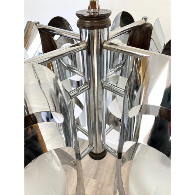 Italian Murano Glass Chandelier from Mazzega, 1970s For Sale - Image 10 of 17