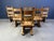 Brutalist Brutalist Oak Dining Chairs, 1960s, Set of 6 For Sale - Image 3 of 12