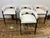 Contemporary Worlds Away Cruise Counter Stools, Set of Four For Sale - Image 3 of 12