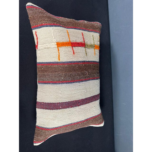 Turkish Hemp Pillow Cushion Natural Beige Brown Pillow Cushion Cover 16" x 24" #30170 Enhance your home decor with our...