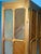 Chestnut Mid-Century Modern 1977 Chapman Vintage Wooden Louvered Folding Screen | Three-Panel Room Divider For Sale - Image 8 of 11