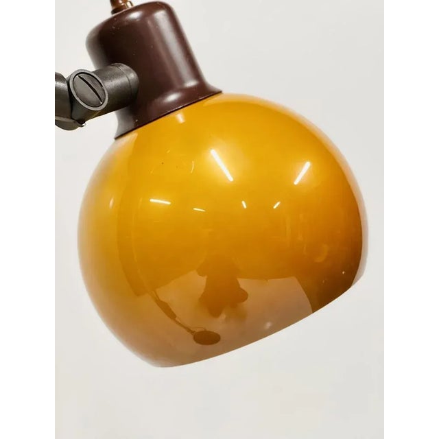 Brown Mid-Century Floor Lamp, 1970s For Sale - Image 8 of 12